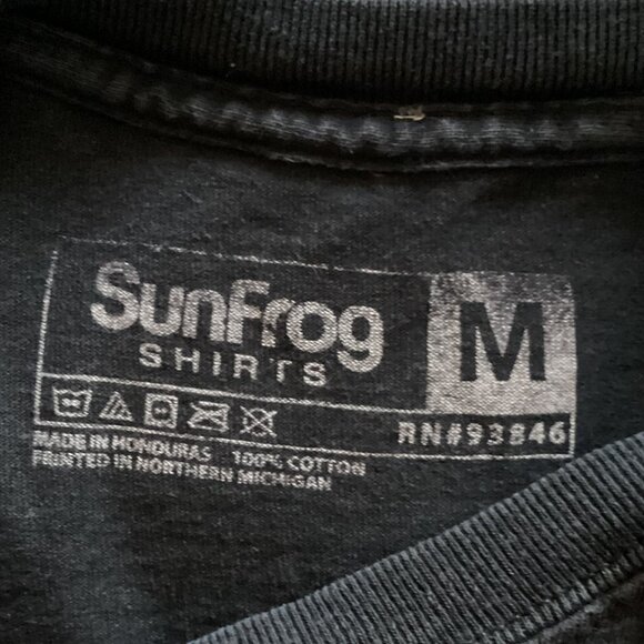 Sunfrog Black T-Shirt Legends Are Born on July 1967 Size M Unisex Men Women - Picture 5 of 5